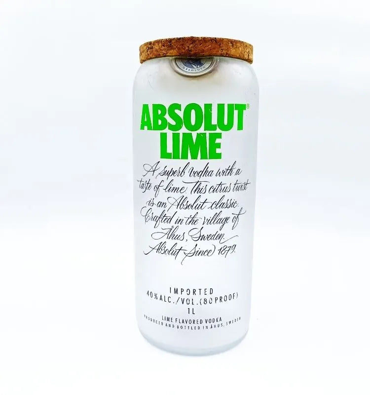 Absolut Lime Storage Jars by Krystal Kraft