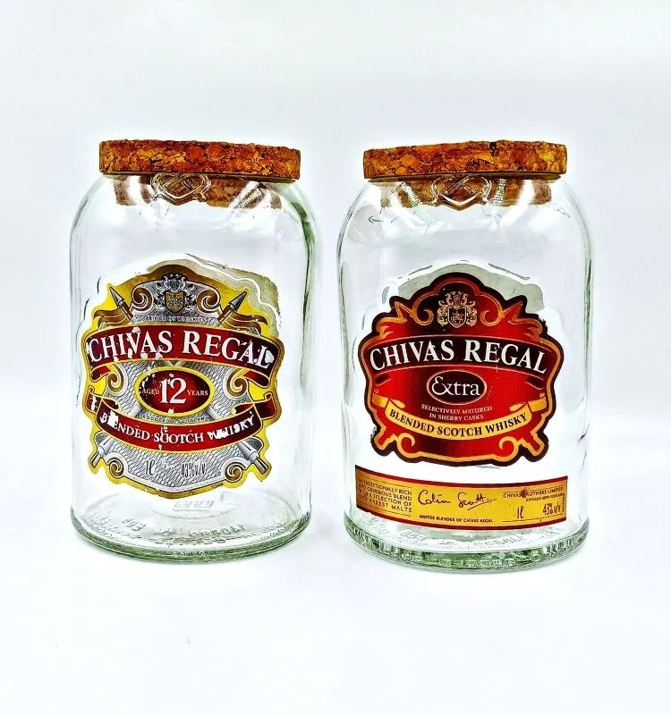 Chivas Regal Extra Bottle Jars Set of 2