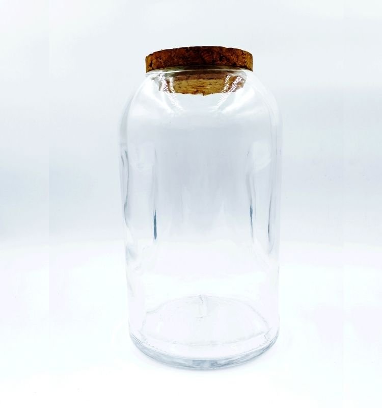 Upcycled Glenlivet 2L Glass Jar