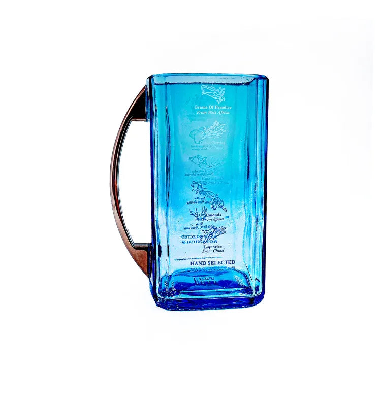 eco-friendly handcrafted upcycled glass bottle art sustainable home decor India