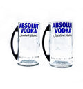 Handmade sustainable glassware from recycled Absolut bottle – eco-conscious design