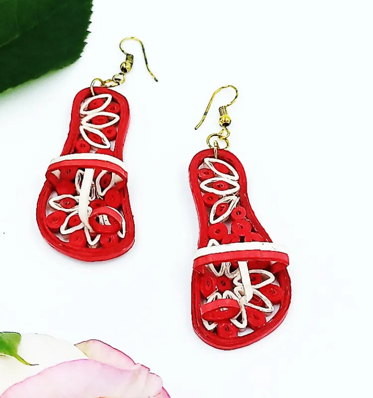 Artisan Kolhapuri Paper Earrings