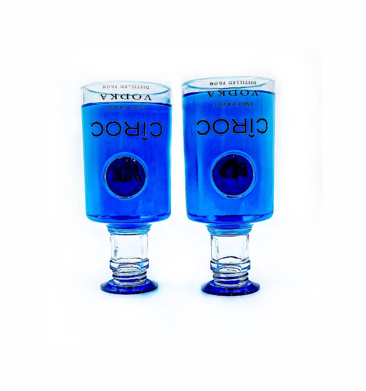 Sustainable glass bottle upcycling – artisanal whiskey bottle art and recycled home décor by skilled craftsmen