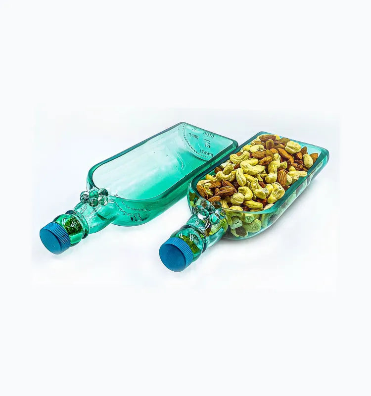 Artisan Singleton Bottle Platter gift set – unique sustainable home decor India