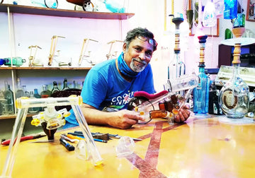 Upcycled Glass Art by Raees Ahmed Merchant: Unique Décor for Eco-Friendly Living