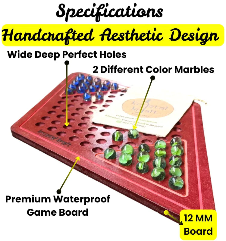 Ultimate Brain Boost HalmaMove, chinese checker Board Game