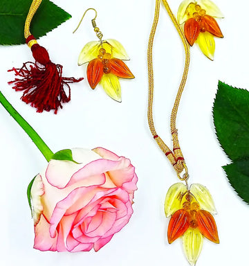 Handmade Floral Jewelry Set