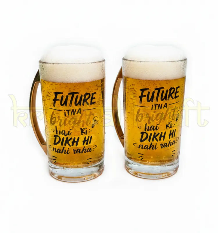 Upcycled Indri glass bottle mug with custom quote by Krystal Kraft artisan studio