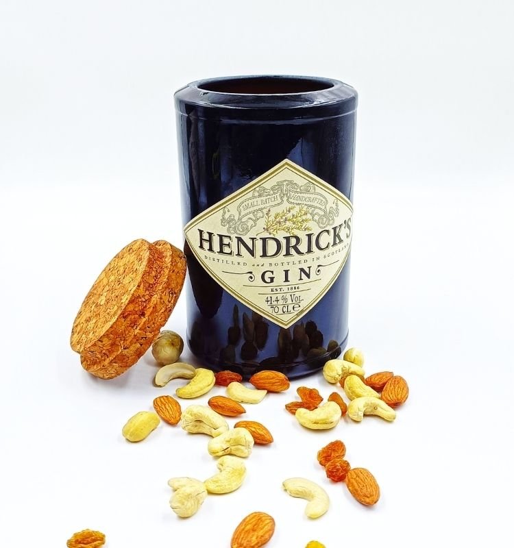 Krystal Kraft Hendrick's Inspired Glass Jar with Cork Lid