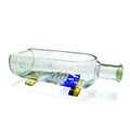 Krystal Kraft handcrafted Absolut bottle planter made through glass bottle upcycling