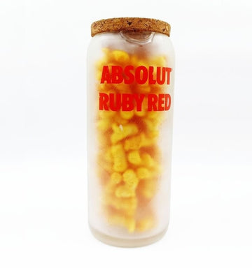 Absolut Ruby Red Jar by Krystal Kraft