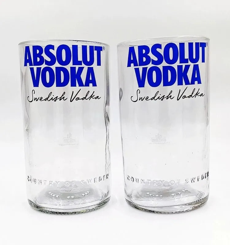 Absolut Vodka Glass Set Of Two