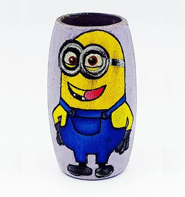 Handmade Bob Minion Bottle Art