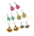 “Unique eco-friendly paper quilling jhumka earrings set from Krystal Kraft, lightweight handmade jewelry for girls and women”