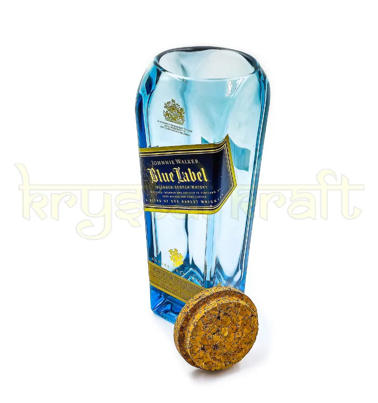 unique upcycled glass bottle jar handcrafted storage container