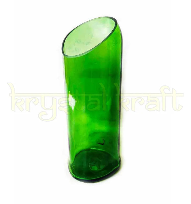 “Artistic Upcycled Bottle Vase – Unique Glenfiddich Vase for Flowers and Home Decoration”