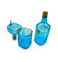 Unique handmade glass bottle gift designed by Krystal Kraft