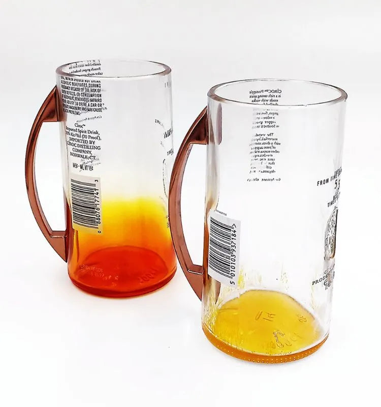 Eco-Friendly Ciroc Peach Beer Mug – Stylish Upcycled Drinkware