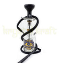 Sustainable handcrafted recycled glass hookah made from Chivas Regal 18YO bottle