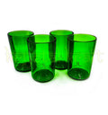 Sustainable handmade Tanqueray bottle glasses for home décor
