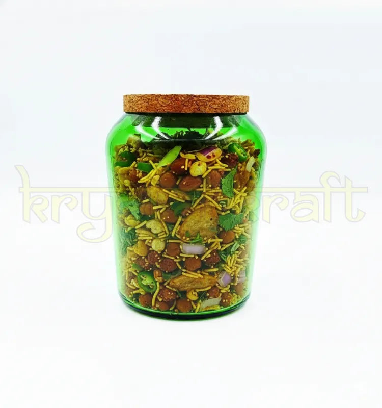 Handcrafted upcycled Vat 69 bottle jar with original branding and sleek silhouette, ideal for eco-friendly home decor or stylish storage.