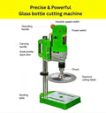 Electric Glass Bottle Cutting Machine 6-speed variable control 0-2800 RPM