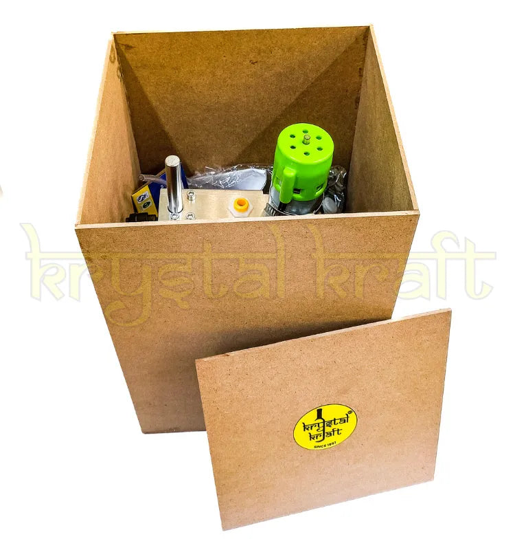 Krystal Kraft electric DIY bottle cutter machine designed for glass crafting and creative bottle reuse.