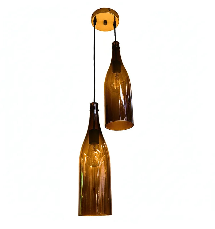 Krystal Kraft recycled glass bottle lighting collection — premium artisan bottle lamps and tea light holders offering sustainable, elegant, and ambient home décor."