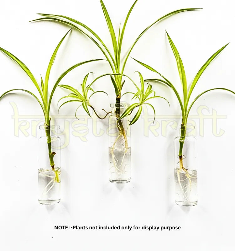 Decorative mini glass bottle garden magnets featuring faux flowers in purple, yellow, and white, ideal for enhancing fridge and interior décor with artistic elegance.