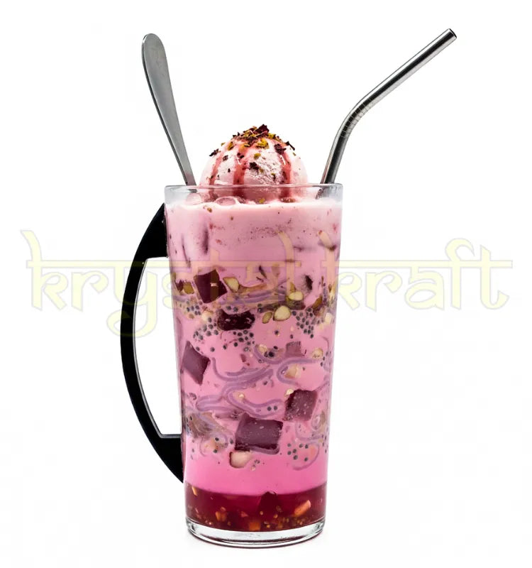 Eco-friendly upcycled glass mug featuring the original Macallan Whisky branding and smooth finished edges.