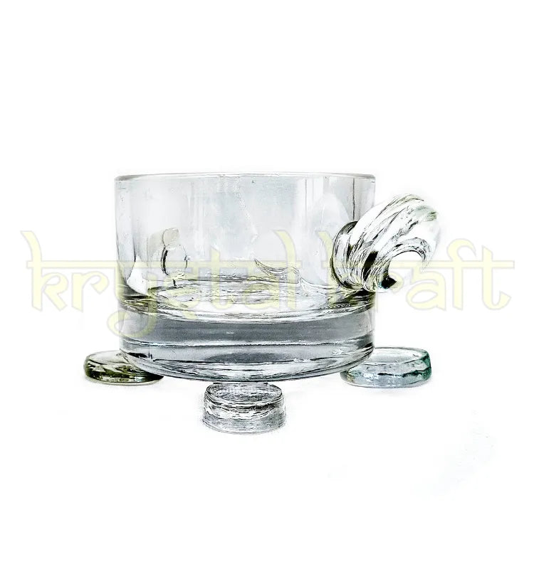 Eco-friendly upcycled glass bottle turtle planter by Krystal Kraft India, a sustainable zero-waste art piece for home or office décor