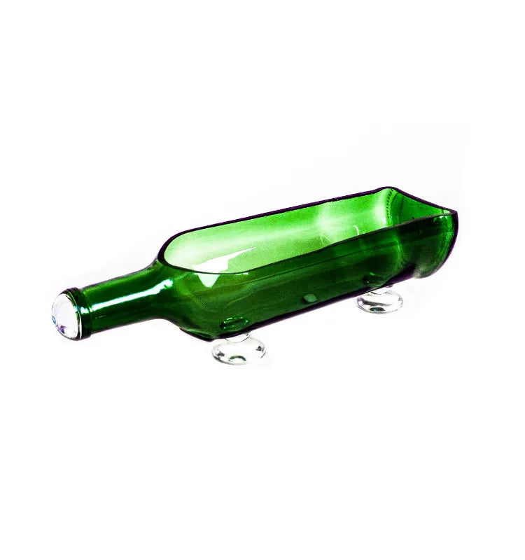 Unique recycled glass planter – eco-conscious gift idea