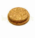 Close up natural cork texture T shape handle grip detail